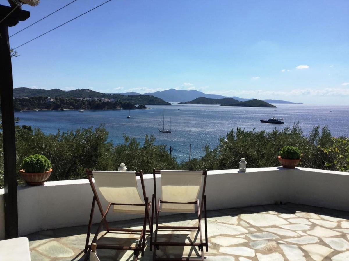 Golden View Villa Skiathos-stad Buitenkant foto