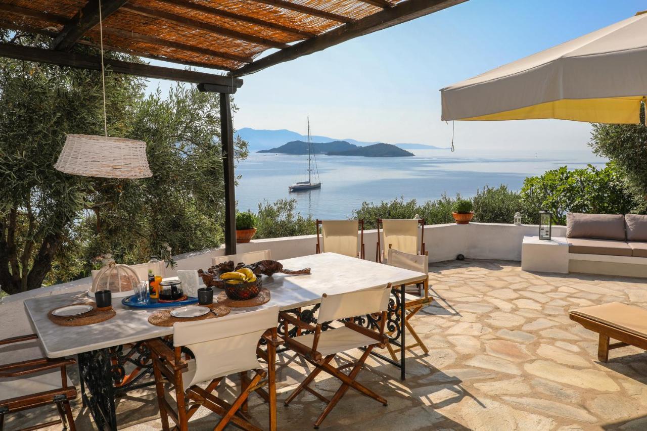 Golden View Villa Skiathos-stad Buitenkant foto