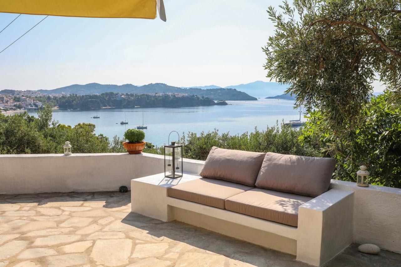 Golden View Villa Skiathos-stad Buitenkant foto